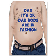 Dad Bods In Fashion Card